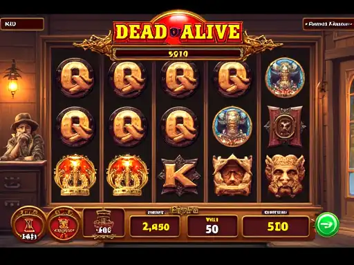 Dead or Alive 2 pokie artwork at Rooli Casino