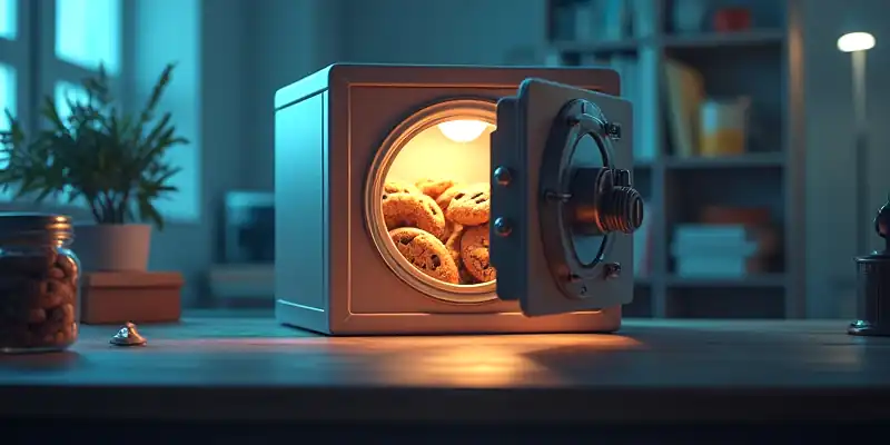 Privacy vault concept for Rooli Casino review site